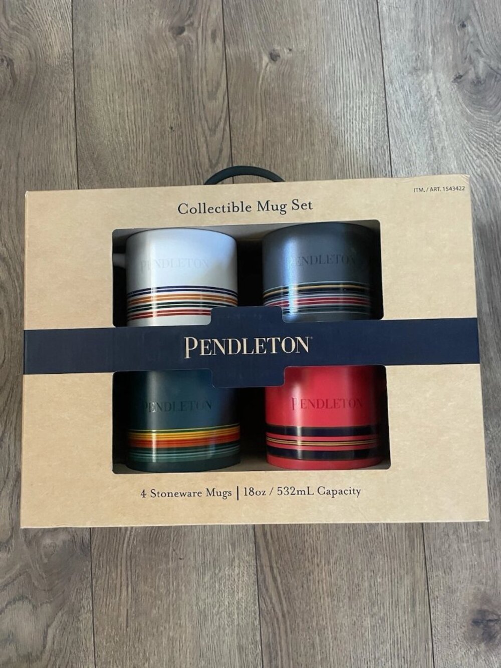 Pendleton National Park Collection Collectible Mug Set - Brand New In Box